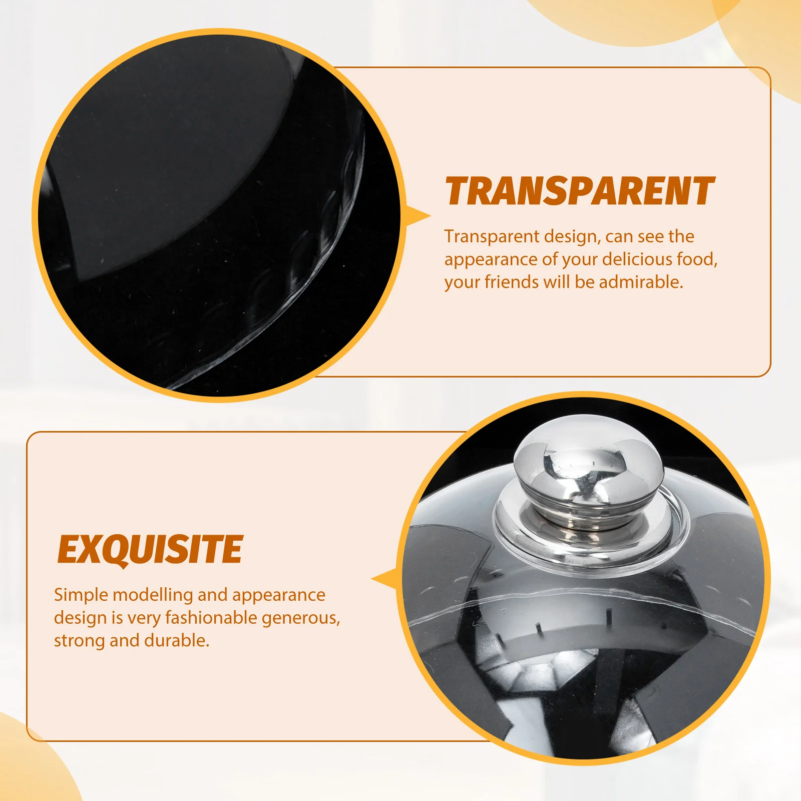 Transparent Acrylic Food Lid Cake Cover Multifunctional Dish Plate Protector Sealing Cover For Kitchen Restaurant 12Cm 15Cm 18Cm
Transparent Acrylic Food Lid Cake Cover Multifunctional Dish Plate Protector Sealing Cover For Kitchen Restaurant 12Cm 15Cm 18Cm