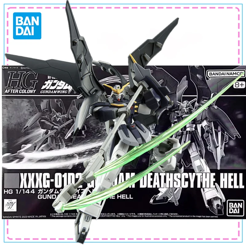 Bandai HGAC 1/144 XXXG-01D2 Gundam Deathscythe Hell Collection, экшн-фигурка, оригинальная фигурка, комплект модели Gundam, модель игрушки 
Bandai HGAC 1/144 XXXG-01D2 Gundam Deathscythe Hell Collection, экшн-фигурка, оригинальная фигурка, комплект модели Gundam, модель игрушки