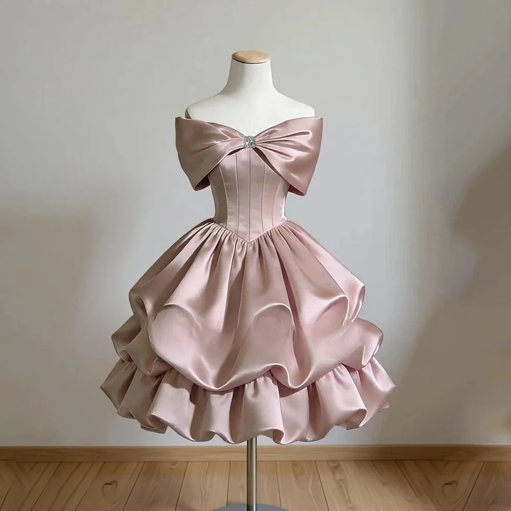 Graduation Dress Hot Sale Homecoming Dresses for Teen Customized Sweet 15 16 Mini Evening Prom Gowns Платье На Выпускной
Graduation Dress Hot Sale Homecoming Dresses for Teen Customized Sweet 15 16 Mini Evening Prom Gowns Платье На Выпускной