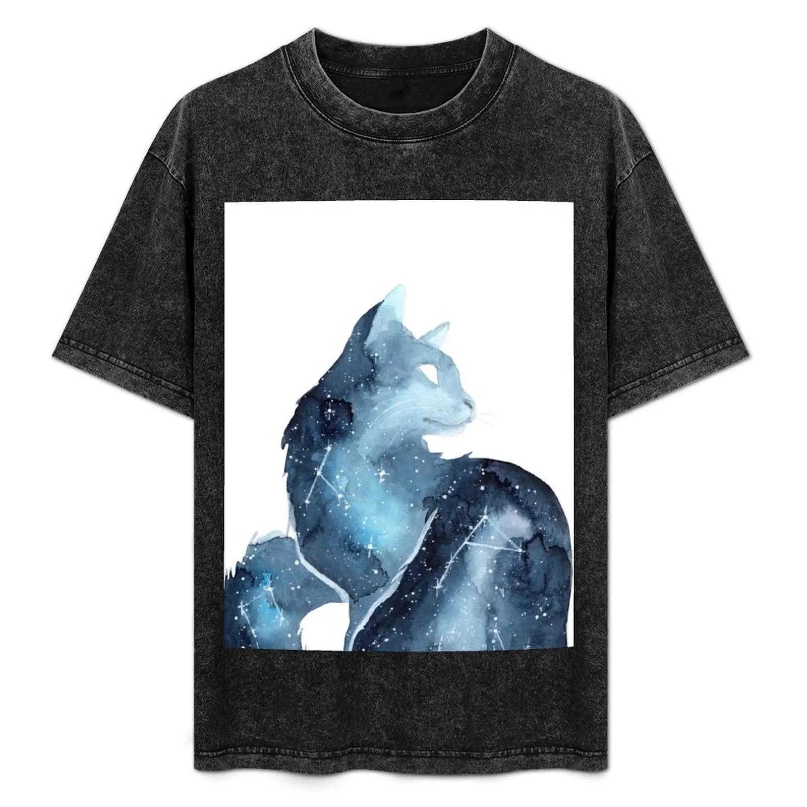 Galaxy Cat T-Shirt Summer Print Short Sleeve Tee
Galaxy Cat T-Shirt Summer Print Short Sleeve Tee