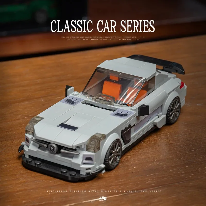 Racing car model, assembly block desktop decoration model, toy, gift – perfect for both adults and children.
Racing car model, assembly block desktop decoration model, toy, gift – perfect for both adults and children.