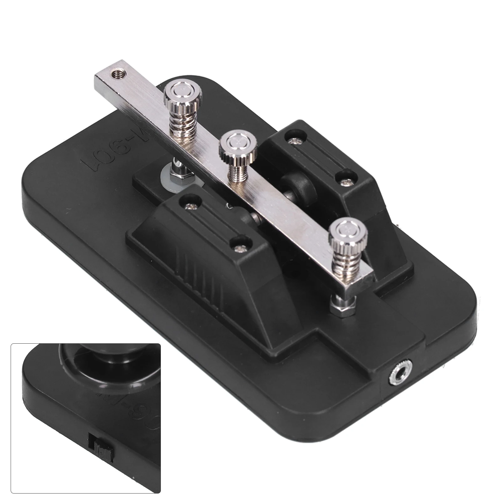 Morse Code Key Telegraph Tapper Manual CW Practice Tool Trainer with Buzzer for Beginner
Morse Code Key Telegraph Tapper Manual CW Practice Tool Trainer with Buzzer for Beginner
