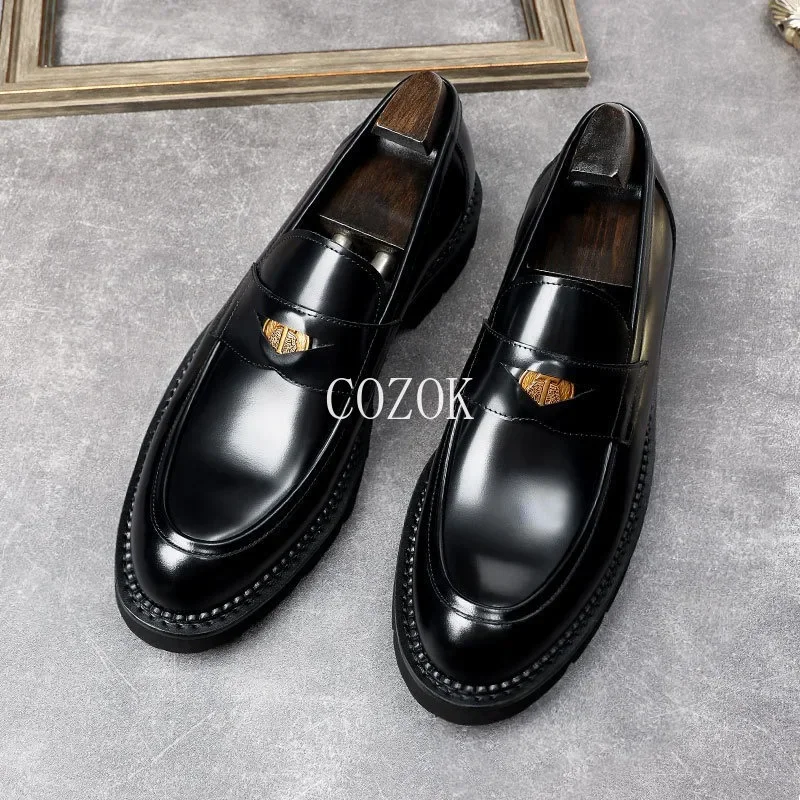 New Fashion Business Suit Glossy Leather Shoes Casual Men Leather Pedal Shoes Spring and Summer Brown
New Fashion Business Suit Glossy Leather Shoes Casual Men Leather Pedal Shoes Spring and Summer Brown