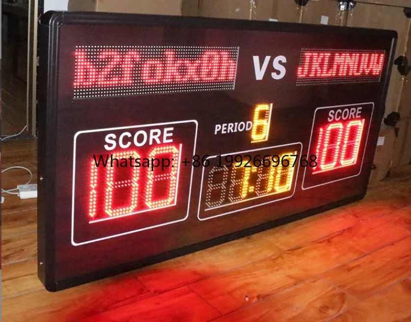 1.8m Football Game Big Screen Score Display Digital Soccer Court Equipment Led Electronic Scoreboard with Bracket Remote Control
1.8m Football Game Big Screen Score Display Digital Soccer Court Equipment Led Electronic Scoreboard with Bracket Remote Control