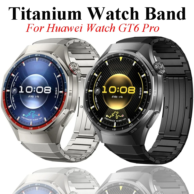 Titanium Strap for Huawei Watch GT 6 Pro 46mm Metal Band Luxury Replacement Watchband for Huawei GT6 Pro GT6Pro Bracelet Correa
Titanium Strap for Huawei Watch GT 6 Pro 46mm Metal Band Luxury Replacement Watchband for Huawei GT6 Pro GT6Pro Bracelet Correa