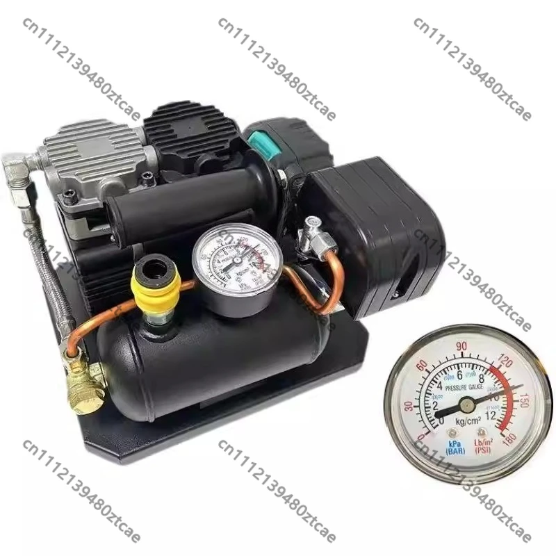 Portable Lithium Battery Cordless Air Pump Brushless Silent Mini High Pressure Air Compressor
Portable Lithium Battery Cordless Air Pump Brushless Silent Mini High Pressure Air Compressor