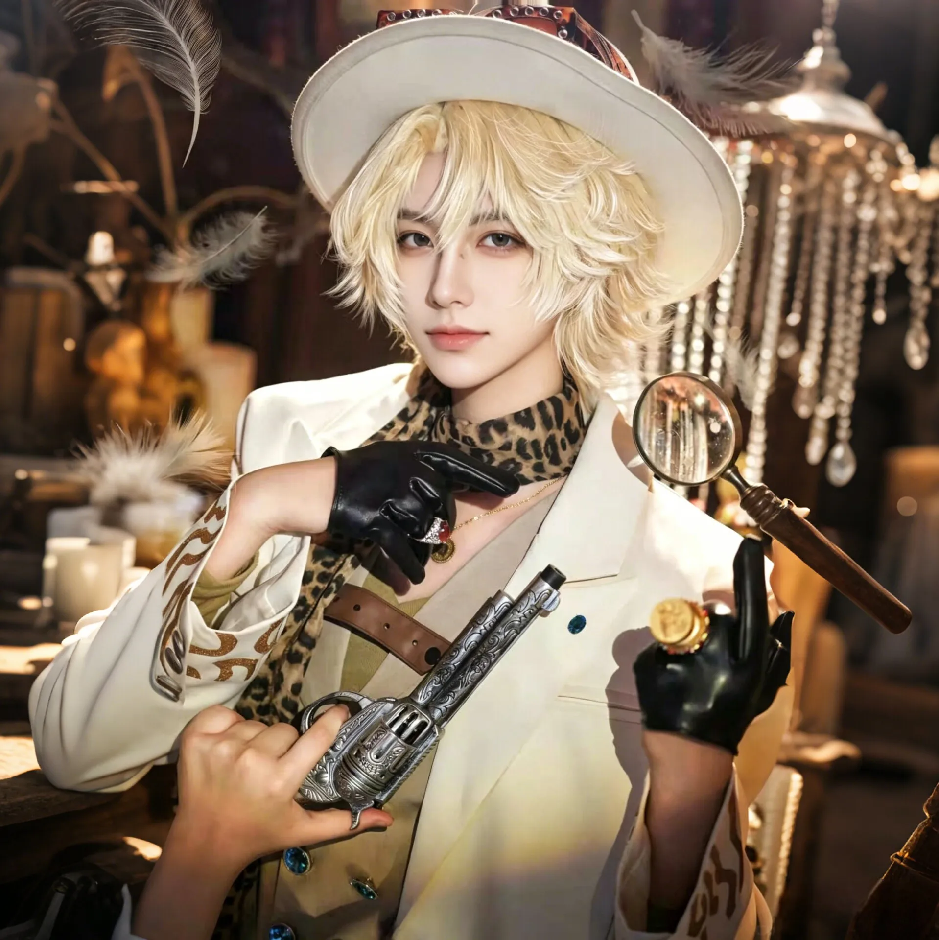 Identity V Prospector Norton Campbell Dazzling Lone Wolf Cosplay Costume Game Same Outfit Halloween Carnival Full Set AniMuse
Identity V Prospector Norton Campbell Dazzling Lone Wolf Cosplay Costume Game Same Outfit Halloween Carnival Full Set AniMuse