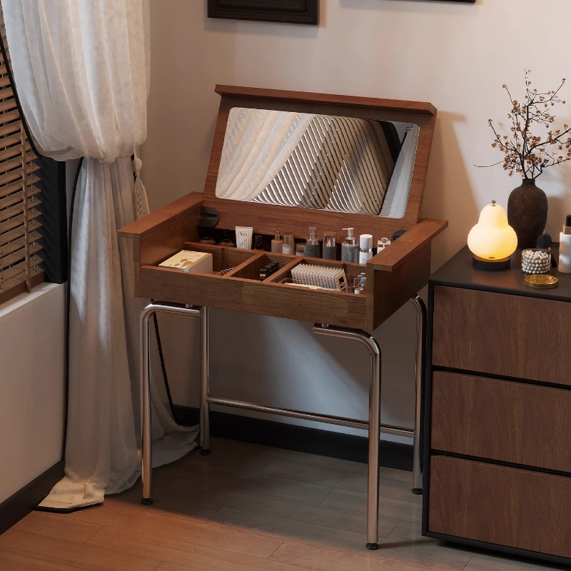 Modern Nordic Makeup Vanities Flip Cover Makeup Desk Vanity Dressing Table Makeup Vanity Toiletries Dresser Bedroom Furniture
Modern Nordic Makeup Vanities Flip Cover Makeup Desk Vanity Dressing Table Makeup Vanity Toiletries Dresser Bedroom Furniture