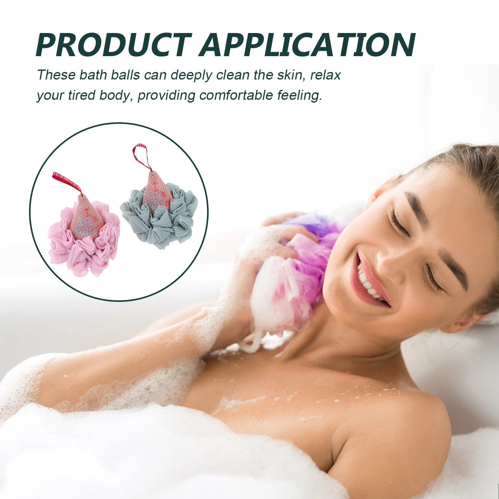 2pcs Ice Cream Shape Bathing Balls Set Deep Clean Massage Scrubber Bubble Making Nets Household Bathing Accessories Shower
2pcs Ice Cream Shape Bathing Balls Set Deep Clean Massage Scrubber Bubble Making Nets Household Bathing Accessories Shower