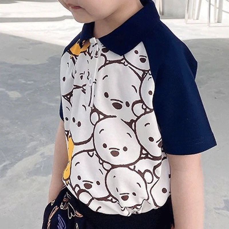 Kids Clothing Summer Short Sleeve New 2023 Cartoon Pattern Printed Contrasting Colors Lapel Fashion Casual Cotton Boys T-shirt
Kids Clothing Summer Short Sleeve New 2023 Cartoon Pattern Printed Contrasting Colors Lapel Fashion Casual Cotton Boys T-shirt