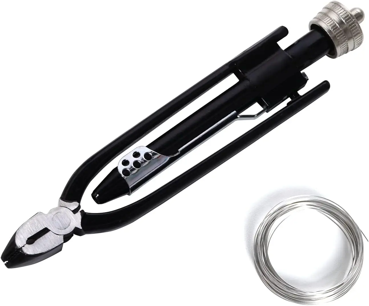 6 Inch Wire Pliers, Wire Twisting Tool Lock Wire Pliers with 25' Stainless Steel Wire, Heavy Duty Wire Twisting Tool for Aircra
6 Inch Wire Pliers, Wire Twisting Tool Lock Wire Pliers with 25' Stainless Steel Wire, Heavy Duty Wire Twisting Tool for Aircra