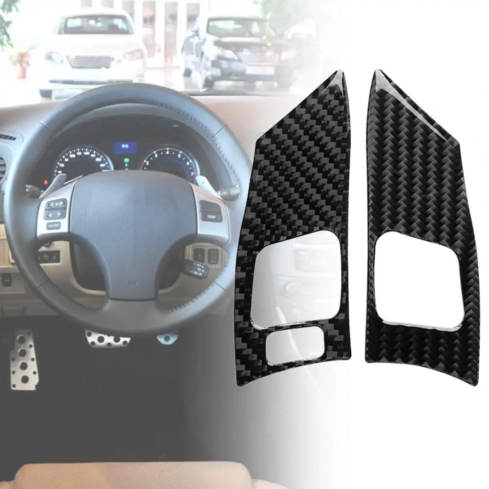 Unique Clear Texture Steering Wheel Button Frame Cover Sticker Anti-scratch Black Steering Wheel Button Trim
Unique Clear Texture Steering Wheel Button Frame Cover Sticker Anti-scratch Black Steering Wheel Button Trim
