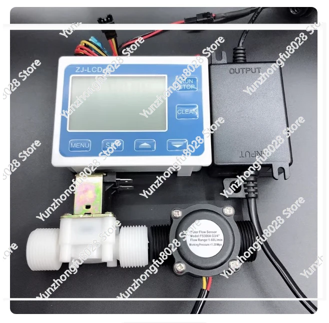 Контроллер расходомера ZJ-LCD-M с клапаном 3/4 дюйма + датчик расхода 3/4 + зарядное устройство
Контроллер расходомера ZJ-LCD-M с клапаном 3/4 дюйма + датчик расхода 3/4 + зарядное устройство