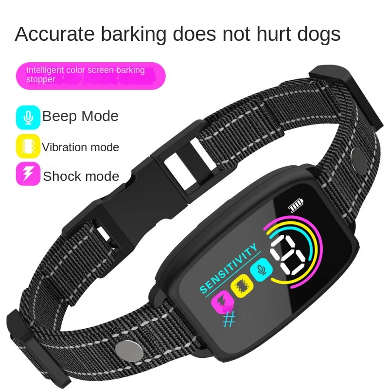 Intelligent Dog Collar Anti Barking Automatic Stop Device Dog Training Electric Anti Disturbance Stop Barking Waterproof
Intelligent Dog Collar Anti Barking Automatic Stop Device Dog Training Electric Anti Disturbance Stop Barking Waterproof