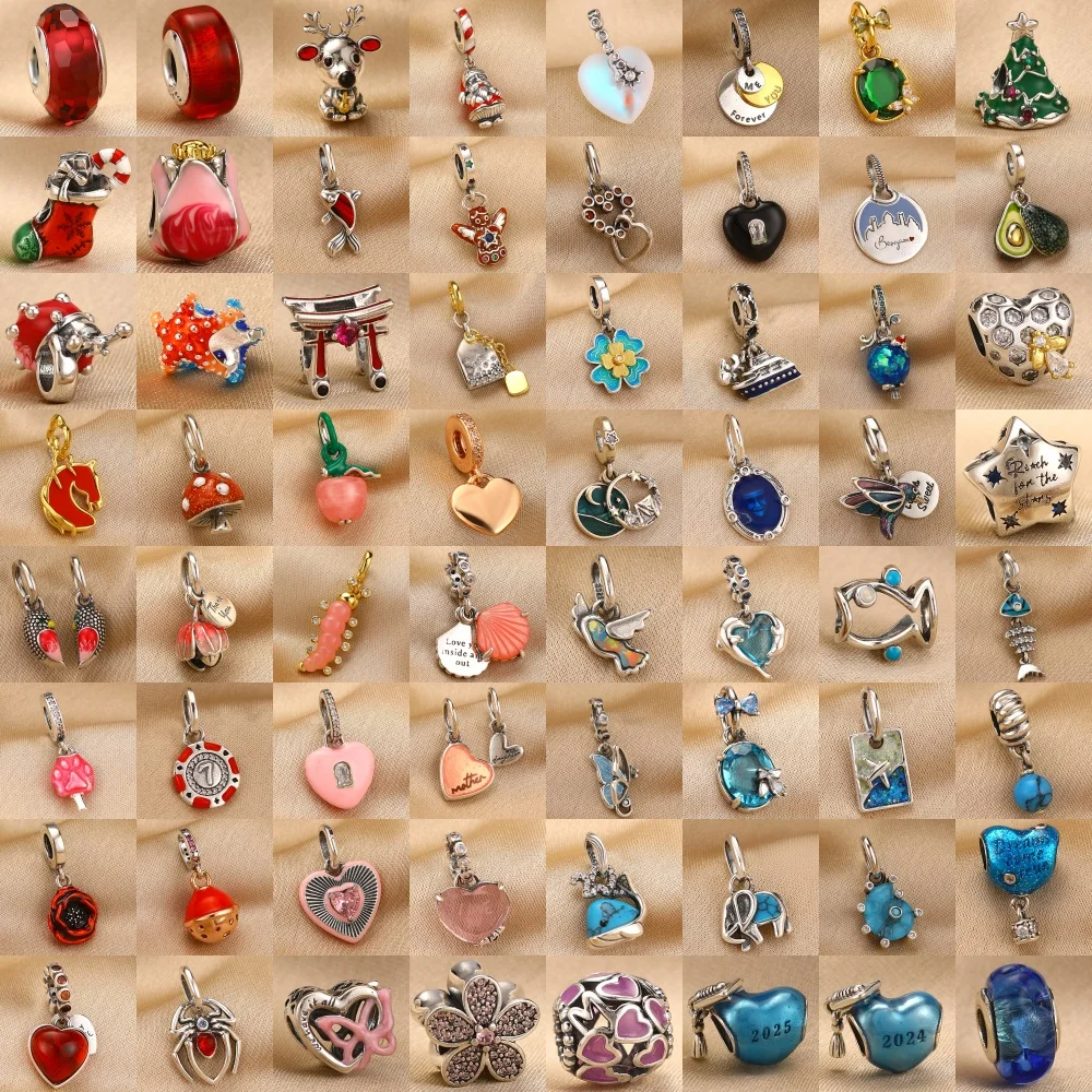 2026New 925 Silver,Flower,Heart-Shaped Bead Spider,Fish,Bird Pendant,Fitting Original Bracelet DIY Accessory Exquisite Jewelry
2026New 925 Silver,Flower,Heart-Shaped Bead Spider,Fish,Bird Pendant,Fitting Original Bracelet DIY Accessory Exquisite Jewelry 