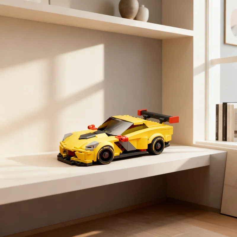 335pcs MOC Corvette C7 R City Champions Model Building Blocks Construction Christmas Gifts Toy Creative DIY Idea Assemble Kids
335pcs MOC Corvette C7 R City Champions Model Building Blocks Construction Christmas Gifts Toy Creative DIY Idea Assemble Kids