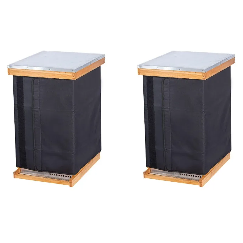 【OFF-SHELF】Adjustable Oxford Cloth Beehive Wrap(2PCS), Waterproof& Windproof For 8 And 10 Frame Winter Bee Hives- Black Color
【OFF-SHELF】Adjustable Oxford Cloth Beehive Wrap(2PCS), Waterproof& Windproof For 8 And 10 Frame Winter Bee Hives- Black Color
