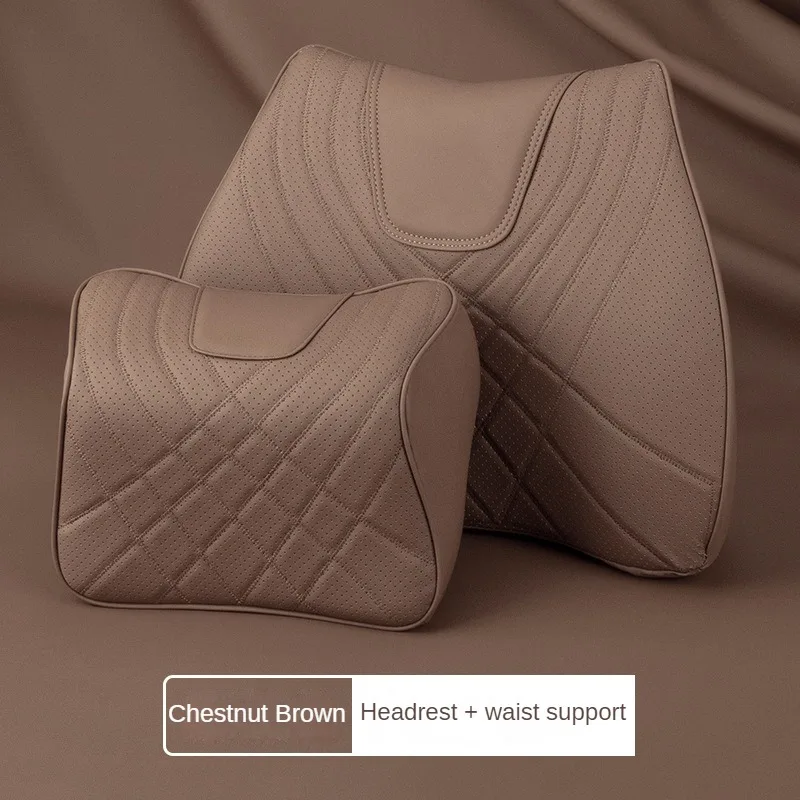 Car headrest for For Toyota RAV4 Yaris Ractis Corolla Camry Napa leather headrest neck and waist support advanced material
Car headrest for For Toyota RAV4 Yaris Ractis Corolla Camry Napa leather headrest neck and waist support advanced material