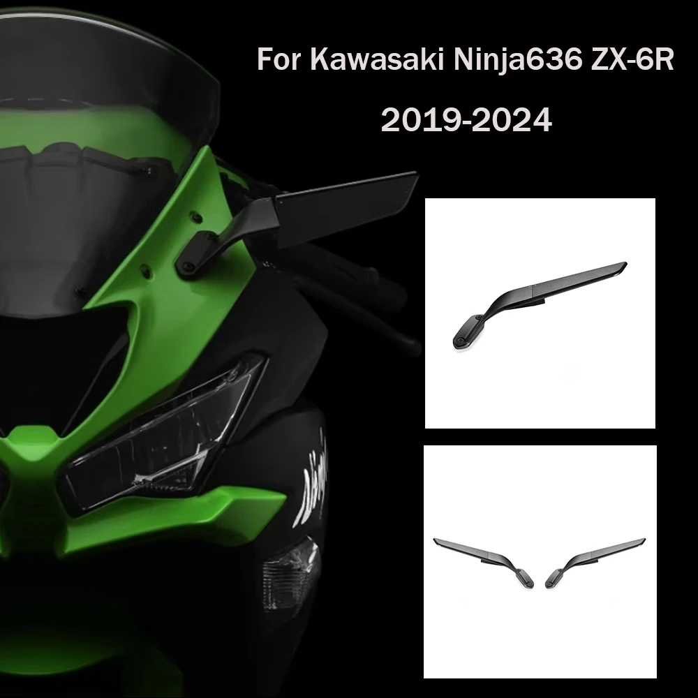 For Kawasaki Ninja ZX6R 636 2019 2020 2021 2022 2023 2024 Motorcycle Accessories Rear View Side Mirror ZX-6R 636 ZX 6R ZX636 
For Kawasaki Ninja ZX6R 636 2019 2020 2021 2022 2023 2024 Motorcycle Accessories Rear View Side Mirror ZX-6R 636 ZX 6R ZX636