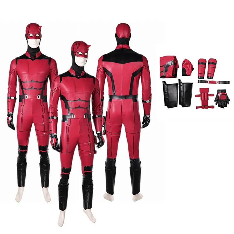 TV Matt Cosplay Murdock Costume Men Fantasia Jumpsuit Gloves Belt Mask Headgear Outfits Halloween Roleplay Carnival Party Suit
TV Matt Cosplay Murdock Costume Men Fantasia Jumpsuit Gloves Belt Mask Headgear Outfits Halloween Roleplay Carnival Party Suit