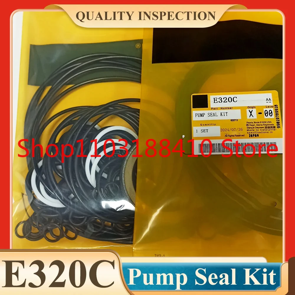 E320C Hydraulic Pump Seal Kit for 320C Excavator Main Pump Oil Seal Repair kit SBS120
E320C Hydraulic Pump Seal Kit for 320C Excavator Main Pump Oil Seal Repair kit SBS120