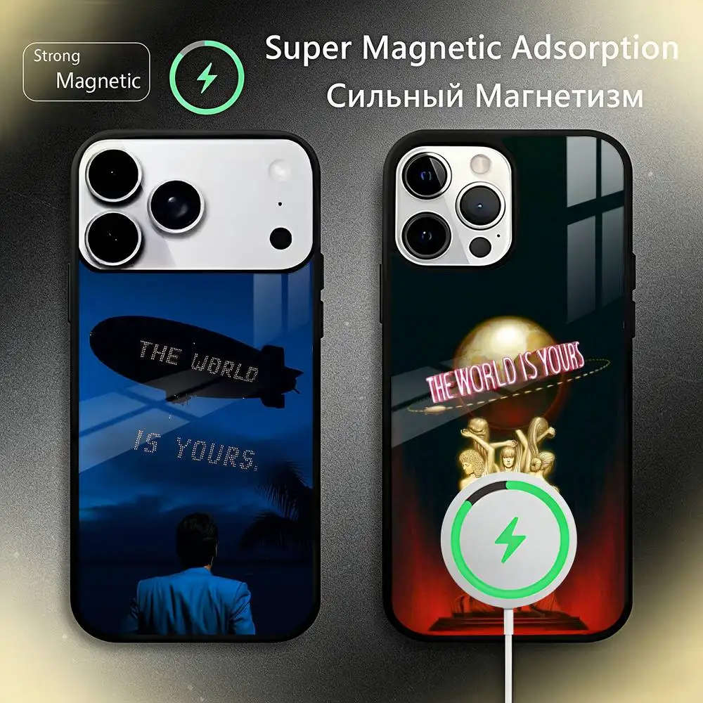 The World Is Yours S-Scarfaces Phone Case For iPhone17,16,15,14,13,12,11 Plus,Pro Max For Magsafe Wireless Charging
The World Is Yours S-Scarfaces Phone Case For iPhone17,16,15,14,13,12,11 Plus,Pro Max For Magsafe Wireless Charging