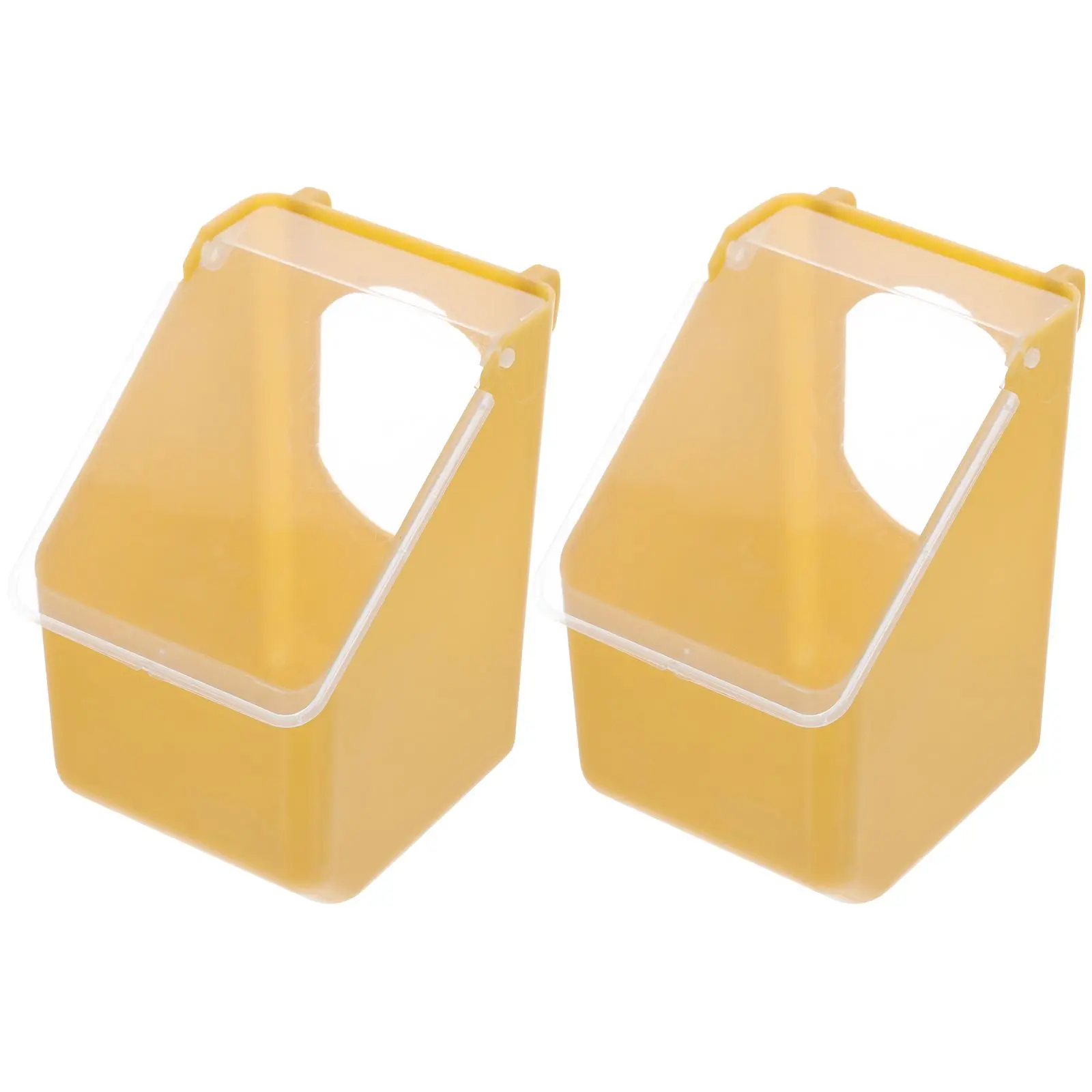 2 Pcs Pigeon Feeder Hanging Plastic Small Chicken Parrot Feeders Bird Food Container Multifunctional Easy Clean Reusable
2 Pcs Pigeon Feeder Hanging Plastic Small Chicken Parrot Feeders Bird Food Container Multifunctional Easy Clean Reusable
