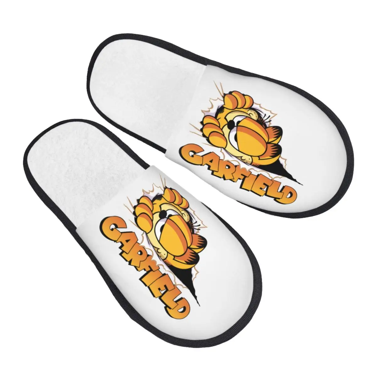 Мягкие тапочки из пены с эффектом памяти в стиле ретро с изображением Гарфилда, женские, милые, для дома и спальни
Мягкие тапочки из пены с эффектом памяти в стиле ретро с изображением Гарфилда, женские, милые, для дома и спальни