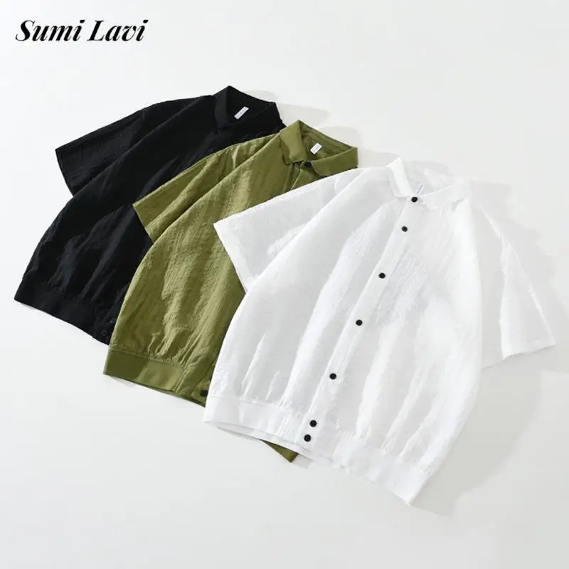 2025 Spring Summer Daily Casual Mens Shirts Short Sleeve Button-up Turn-down Collar Fashion Shirt For Men Outdoor Leisure Shirts
2025 Spring Summer Daily Casual Mens Shirts Short Sleeve Button-up Turn-down Collar Fashion Shirt For Men Outdoor Leisure Shirts