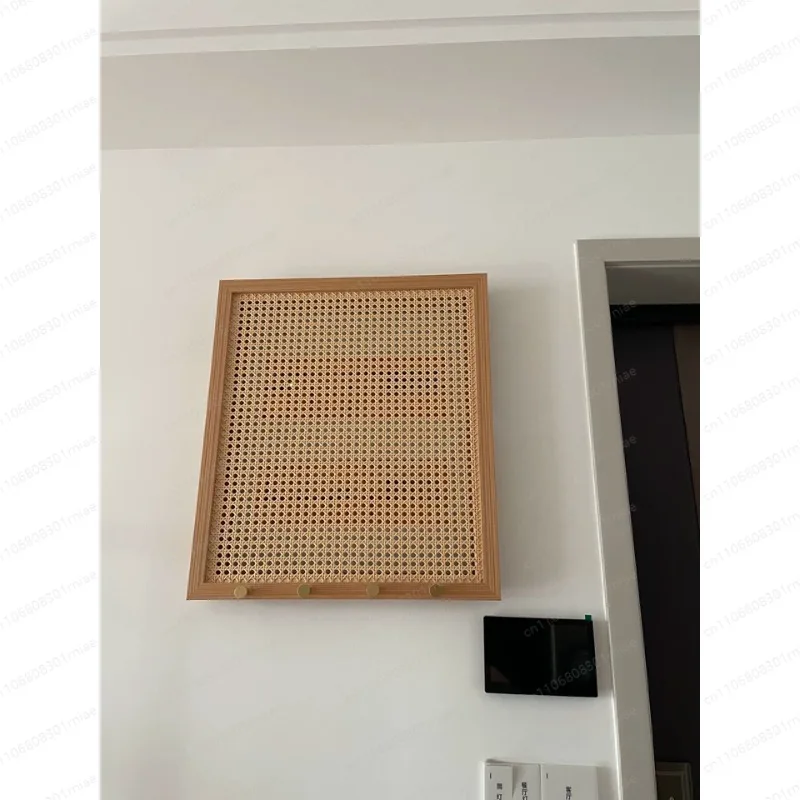 Nordic Rattan Flip Meter Box Cover Wall Decor with Hooks Switch Occlusion for Home & Homestay
Nordic Rattan Flip Meter Box Cover Wall Decor with Hooks Switch Occlusion for Home & Homestay