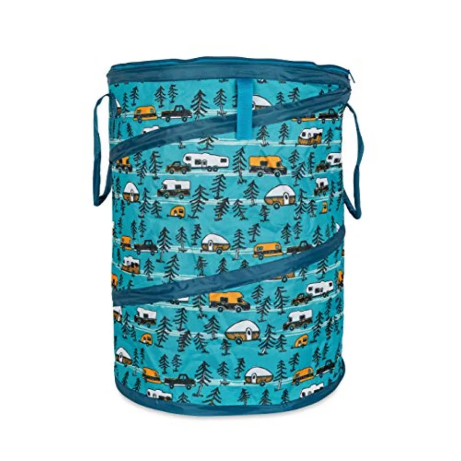Pop-Up Utility Container - Use as Collapsible Trash Can When Camping - Holds 30-Gallon Kitchen-Size Trash Bags - Stands 2-Ft Ta
Pop-Up Utility Container - Use as Collapsible Trash Can When Camping - Holds 30-Gallon Kitchen-Size Trash Bags - Stands 2-Ft Ta