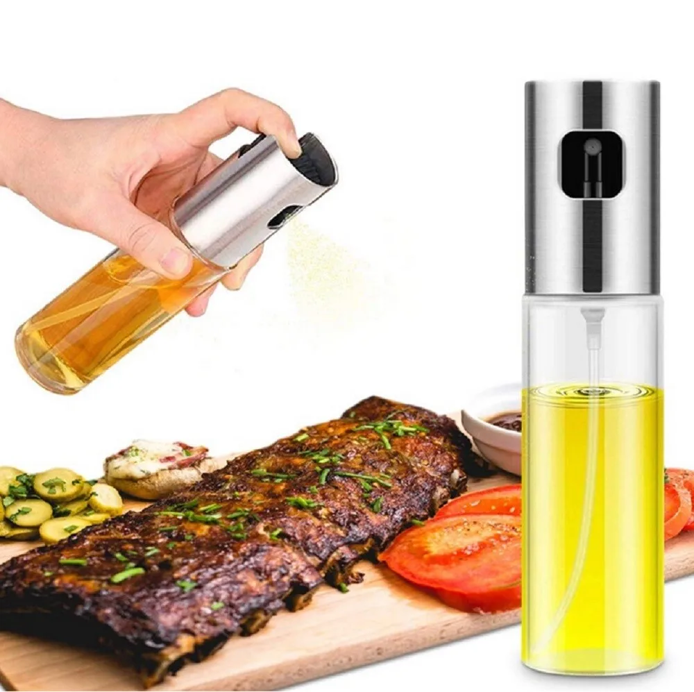 Stainless Steel Olive Oil Sprayer Mister Refillable Cooking Spray Bottle BBQ
Stainless Steel Olive Oil Sprayer Mister Refillable Cooking Spray Bottle BBQ