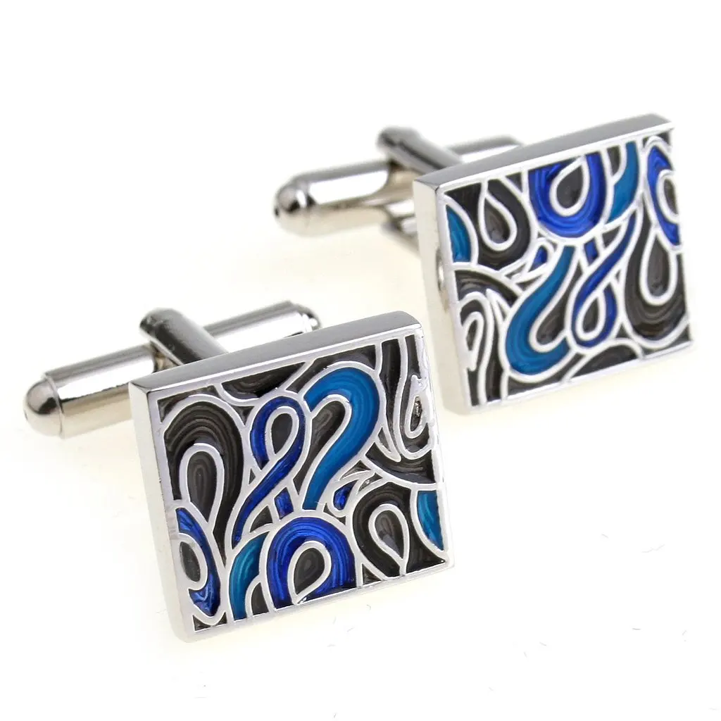 Blue Red Beige 5-color Vintage Decorative Pattern Square Cufflinks Nail Sleeve 170200
Blue Red Beige 5-color Vintage Decorative Pattern Square Cufflinks Nail Sleeve 170200