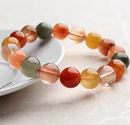 Natural Colorful Raibbit Rutilated Quartz Bracelet Women Men Power Crystal Clear Round Bead Natural Rutilated Quartz AAAAAA
Natural Colorful Raibbit Rutilated Quartz Bracelet Women Men Power Crystal Clear Round Bead Natural Rutilated Quartz AAAAAA