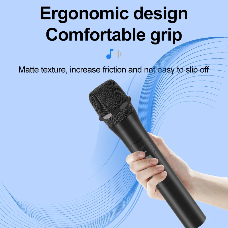 Wireless Microphone 2 Channels 2.4G Handheld Mic Micphone For Party Karaoke Professional Church Show Meeting
Wireless Microphone 2 Channels 2.4G Handheld Mic Micphone For Party Karaoke Professional Church Show Meeting
