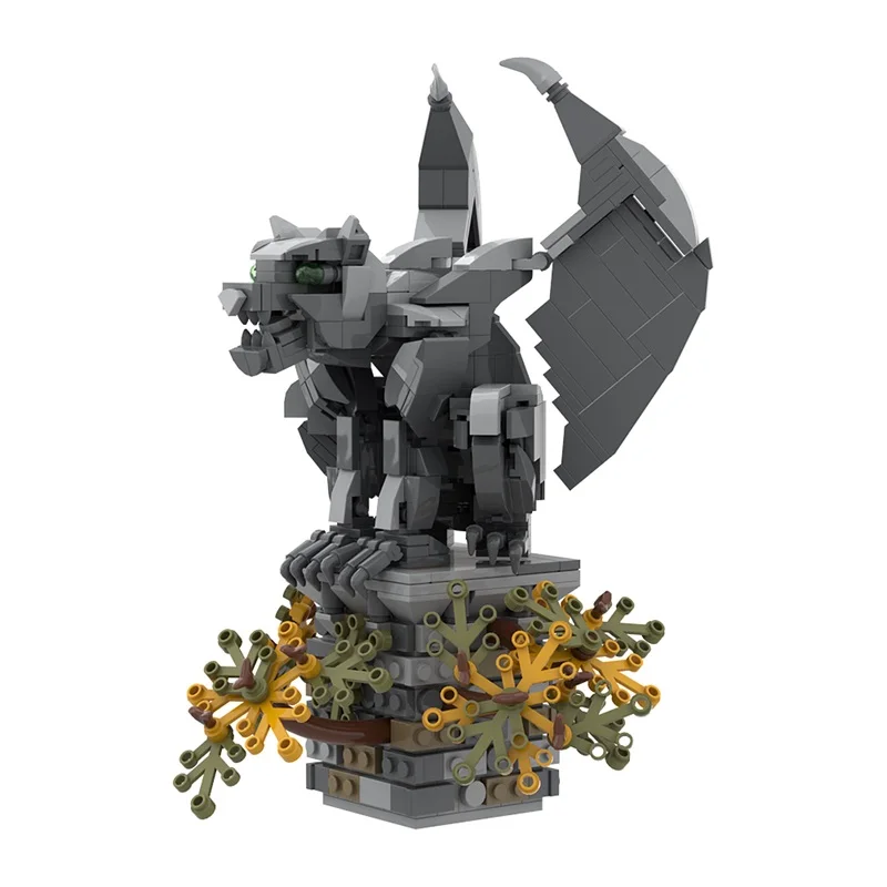 MOC Mythical Creatures V: Gargoyle Model Building Blocks Horror Stone Statue Building Creative Assembly Toys Adult Gift
MOC Mythical Creatures V: Gargoyle Model Building Blocks Horror Stone Statue Building Creative Assembly Toys Adult Gift