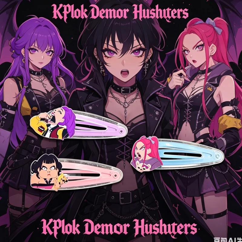 3pcs KPop Demon Hunters Anime Hair Clips Cute Cartoon Figure Acrylic Hairpins for Girls Fans Cosplay Daily Accessories
3pcs KPop Demon Hunters Anime Hair Clips Cute Cartoon Figure Acrylic Hairpins for Girls Fans Cosplay Daily Accessories