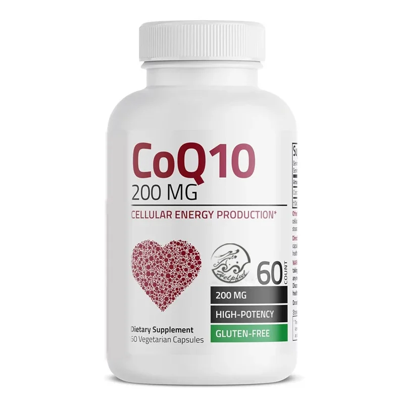 CoQ10 200 миллиграмм эффективного производства ячеек, 60 вегетарианских капсул без глютена, не genetically модифицированных
CoQ10 200 миллиграмм эффективного производства ячеек, 60 вегетарианских капсул без глютена, не genetically модифицированных