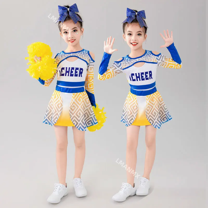 Cheerleading competition costume for female primary and secondary school sports meet cheerleading performance costume
Cheerleading competition costume for female primary and secondary school sports meet cheerleading performance costume