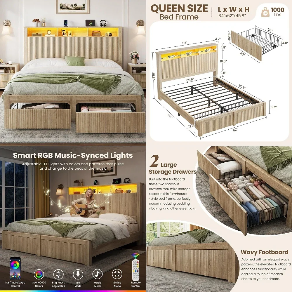 Bed Frame with 55.12 Tall Headboard, Modern Luxury Velvet Upholstered Platform Bed with Gold Trim, Wide Wingback Design, NoiseF
Bed Frame with 55.12 Tall Headboard, Modern Luxury Velvet Upholstered Platform Bed with Gold Trim, Wide Wingback Design, NoiseF