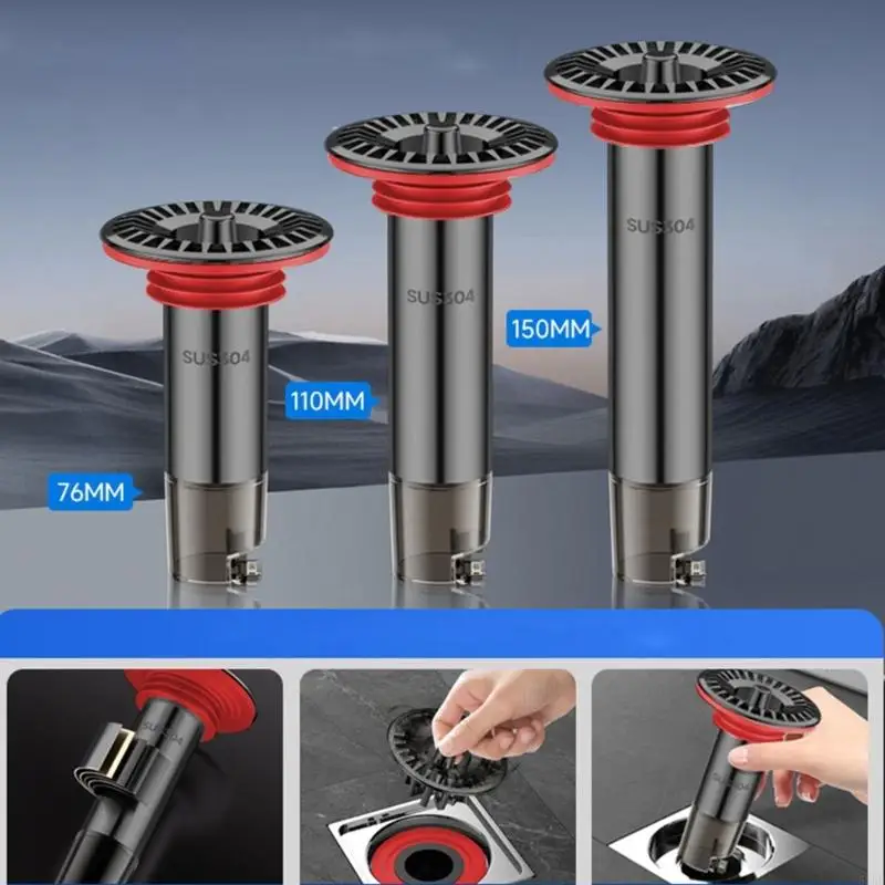 55KF Auto Closing Floor Drain Cores Antiodor Drainer Shower Strainer Cores AntiBlocking Round Floor Strainer Hair Catcher
55KF Auto Closing Floor Drain Cores Antiodor Drainer Shower Strainer Cores AntiBlocking Round Floor Strainer Hair Catcher