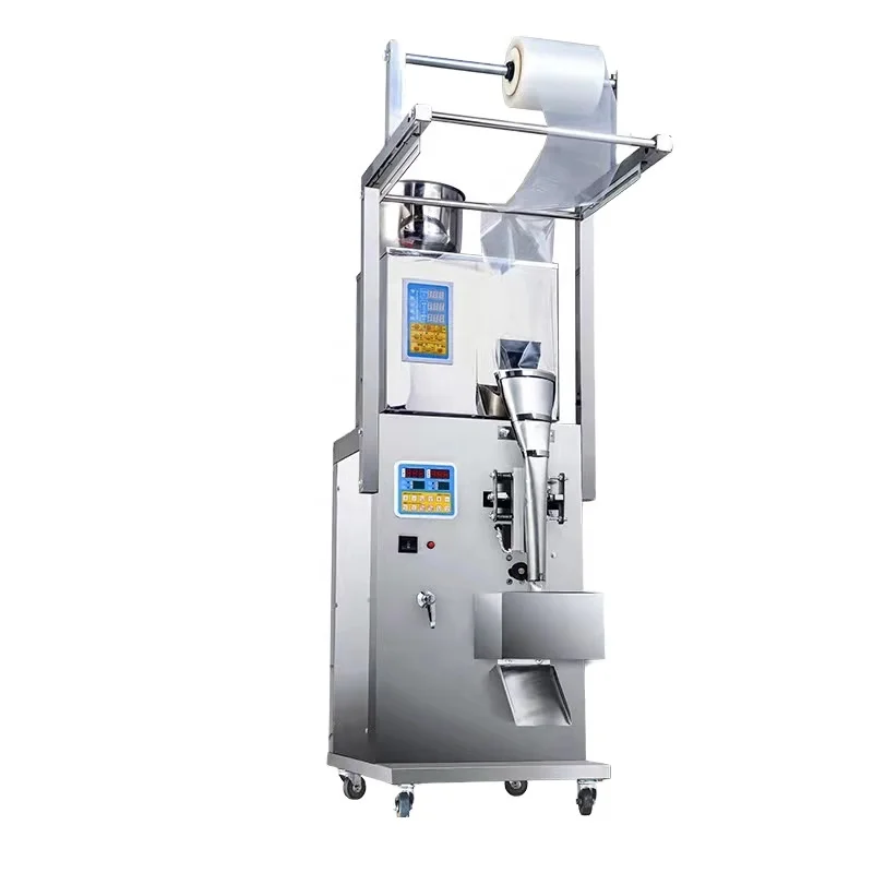 Multi Function Automatic 1-100g Plastic Bag Pouch Sachet Side Seal Packing Machine