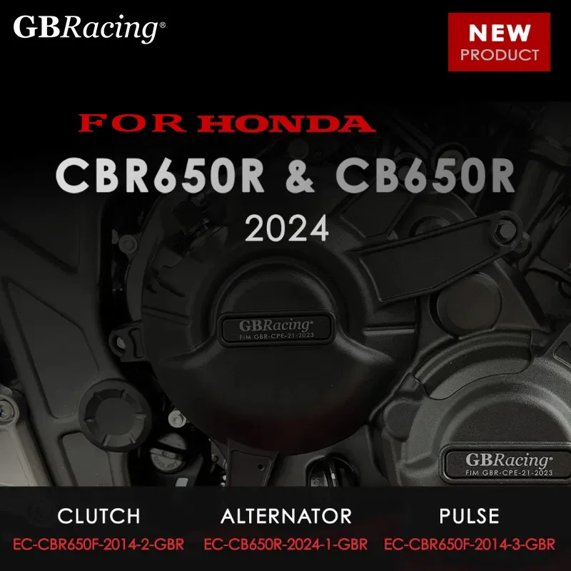 GBRacing Original CBR650R & CB650R Secondary Engine Cover SET 2025 Pulse Cover Clutch Cover Secondary Alternator Cover 2021-2025
GBRacing Original CBR650R & CB650R Secondary Engine Cover SET 2025 Pulse Cover Clutch Cover Secondary Alternator Cover 2021-2025