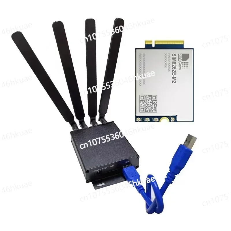 Интернет-модем модуля 5G с корпусом M.2 к USB3.0 Плата разработки 5G с Quectel RM520N-GL RM502Q-AE RM500Q-GL
Интернет-модем модуля 5G с корпусом M.2 к USB3.0 Плата разработки 5G с Quectel RM520N-GL RM502Q-AE RM500Q-GL