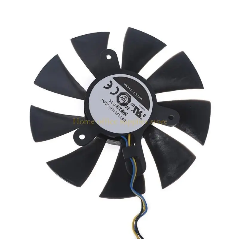 K43B 2pcs GFY09010E12SPA VGA Fan Graphics Card Cooling Fan for Geforce GTX1070 Bore Diameter 42mm Radiator 4Pin 12V 0.5A Fan
K43B 2pcs GFY09010E12SPA VGA Fan Graphics Card Cooling Fan for Geforce GTX1070 Bore Diameter 42mm Radiator 4Pin 12V 0.5A Fan