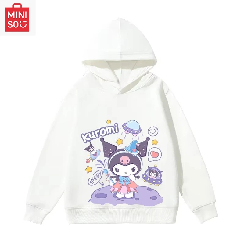 Sanrio kuromi мультфильм милый повседневный пуловер с принтом для девочек, осенне-зимняя теплая толстовка с капюшоном для занятий спортом на открытом воздухе
Sanrio kuromi мультфильм милый повседневный пуловер с принтом для девочек, осенне-зимняя теплая толстовка с капюшоном для занятий спортом на открытом воздухе