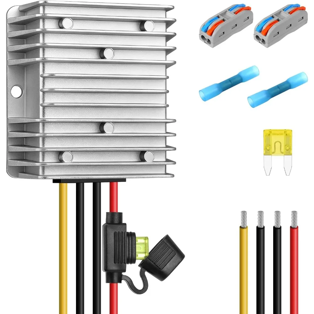 36V 48V to 12V 20A Converter Step Down Voltage Regulator Reducer Buck Power Supply Transformer for Golf Cart Forklift Car
36V 48V to 12V 20A Converter Step Down Voltage Regulator Reducer Buck Power Supply Transformer for Golf Cart Forklift Car