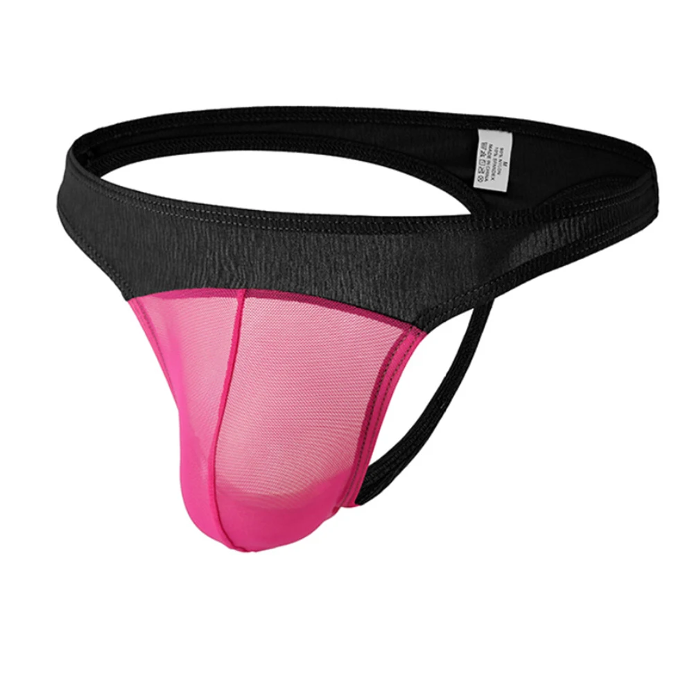 Soft Fabric G-strings For Men Sexy Thongs Sexy G-string Men's Mesh Thong Mesh Pouch G-strings Splicing Pattern
Soft Fabric G-strings For Men Sexy Thongs Sexy G-string Men's Mesh Thong Mesh Pouch G-strings Splicing Pattern