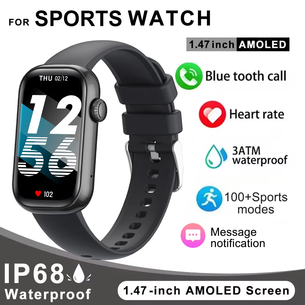 LIGE Health Bracelet Fitness Tracker Men Women Heart Rate Monitor Pedometer IP68 Waterproof Sports Smart Watch for Android iOS
LIGE Health Bracelet Fitness Tracker Men Women Heart Rate Monitor Pedometer IP68 Waterproof Sports Smart Watch for Android iOS