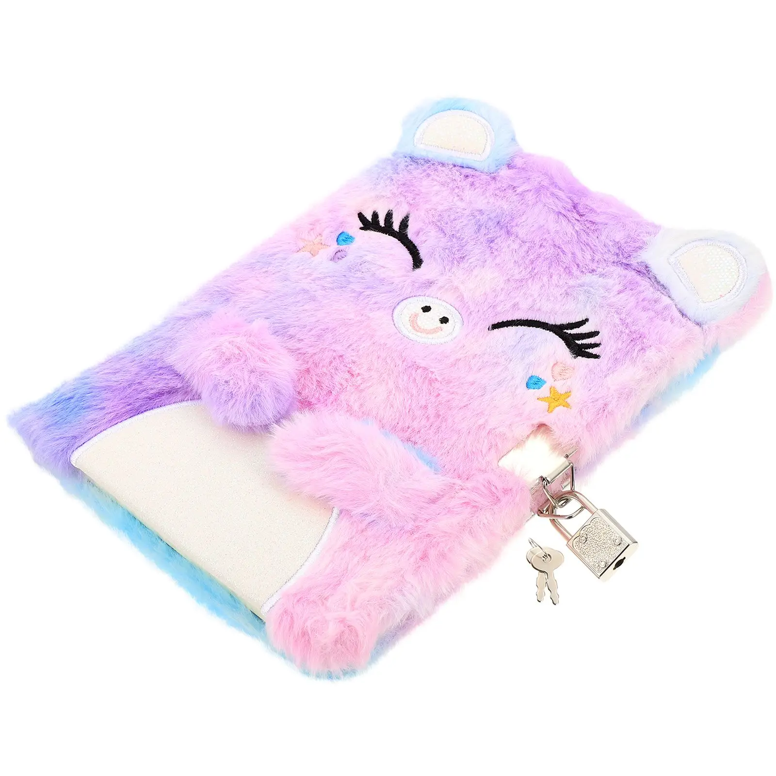 Plush Cover Diary Lock Adorable Notebooks Cartoon Plush Daily Journal Travel Writing Ideas ganizer Student Teacher Notebook
Plush Cover Diary Lock Adorable Notebooks Cartoon Plush Daily Journal Travel Writing Ideas ganizer Student Teacher Notebook